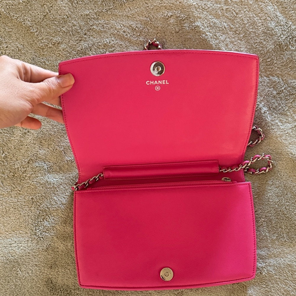 Chanel pink crossbody bag - Picture 4 of 8